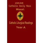 2020 Catholic Daily Mass Missal: : Catholic Liturgical Readings Year A