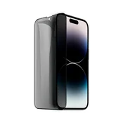 shumee Zaščitno steklo s črnim okvirjem za iPhone 14 Pro