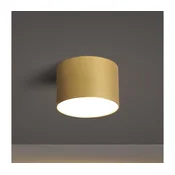 BRILAGI - Zunanja stropna svetilka FORIS LED/9W/230V premer 9 cm zlata IP44