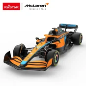 Licencirana kovinska formula na daljinsko upravljanje 1:24 McLaren F1 MCL36 RASTAR - oranžna