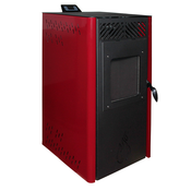 TOPLOZRAČNI KAMIN NA PELETE SM STANDARD 10kW BELI