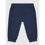 United Colors Of Benetton Spodnji del trenirke 3J70AF009 Mornarsko modra Regular Fit