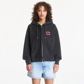 Mikina Footshop x Oktagon Zip-Up Hoodie Black S