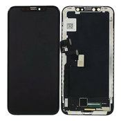 Apple iPhone XS Max - LCD zaslon + steklo na dotik + okvir Soft OLED FixPremium