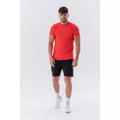 NEBBIA Moška majica Sporty Fit Essentials Red