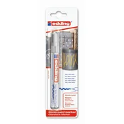 MARKER PERMANENTNI SJAJNI LAKIRAJUĆI 2-4MM EDDING 750/1 SREBRNI BLISTER