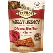 Carnilove Dog Jerky Wild Boar & Chicken Bar 100 g