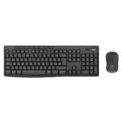 Logitech MK370 Combo for Business tipkovnica Miška vključena Pisarna Brezžični RF + bluetooth QWERTZ Madžarski Grafit