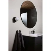 Globen Lighting stenska svetilka Torrano, črna, O 13 cm, IP44 - Dnevna soba/jedilnica - Dizajn - črna, bela - Steklo