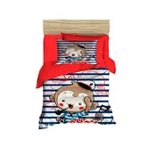 Lessential Maison PH192 Crveno/Plavo/Belo Posteljina za Bebe