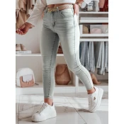 Spodnie damskie jeansowe skinny SKINNIUP jasnoniebieskie Dstreet