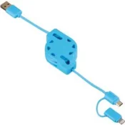 Hama 00054564 USB kabel 1,2 m USB A Micro-USB B/Lightning Plavo