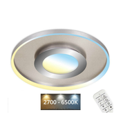 Briloner 3640-012 - LED prigušiva plafonska lampa LED/25W/230V 2700-6500K+ daljinski upravljac