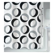Zavesa za tuš 180x200 cm Rings – Spirella