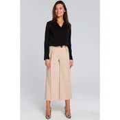 Style Elegantne ženske hlače Blanchessant S139 bež XXL