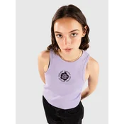 Santa Cruz Ringed Hibiscus Tank Top lavender