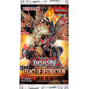 KONAMI Yugioh karte Legacy of Destruction Booster, (21141020)