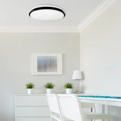 Müller-Licht Müller Licht Taro Okrogla stropna svetilka LED CCT O 39 cm - Dnevna soba/jedilnica - bela, črna - Plastika