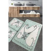 Lessentiel Maison Set 3 prostirke za kupatilo Šareni