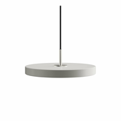 Svetlo siva LED viseča svetilka s kovinskim senčnikom o 31 cm Asteria Mini – UMAGE