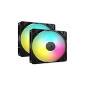 Ventilator CORSAIR RS140 ARGB/140mm/dual pack/crna