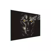 shumee STEKLENA DESKA ZA REZANJE 30x22 WOLF