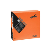 Papirnati prtički INFIBRA 2vrs. 33x33cm oranžni 50pcs