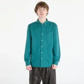 Srajca FRED PERRY Relaxed Washed Twill Shirt Deep Mint L