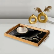 Aberto Design Poslužavnik TPEA9872 50 x 29 x 3.5 cm, Šareni
