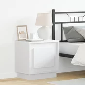 Nocni ormar 2 pcs Bijelo 44 x 34,5 x 45 cm Konstruirano drvo