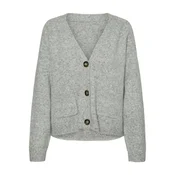 Vero Moda Ženski kardigan Boom, Sivi