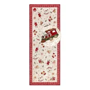 Rdeč tekač z božičnim motivom iz mešanice bombaža 80x200 cm Toys Delight Red Christmas – Villeroy&Boch