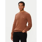 Quiksilver Pulover EQYSW03342 Rjava Regular Fit