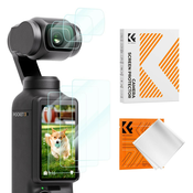 K&F DJI Osmo Pocket 3 Tempered glass film 6 pcs