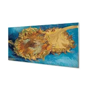 tulup.si Zidna obloga za kuhinju Art rože sončnice 140x70 cm