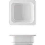 G. Benedikt porcelanska gastronorm posoda GN 1/6 17,3x16,2 cm, bela