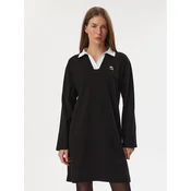 KARL LAGERFELD Vsakodnevna obleka B4W13055 Črna Regular Fit