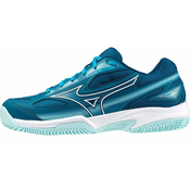 Muške tenisice Mizuno Break Shot 4 CC - moroccan blue/white/blue glow