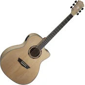 Washburn Apprentice AG40CE Natural Elektroakustična jumbo (Kot novo)