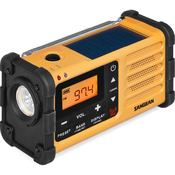 Sangean MMR-88 (USB-C) gelb Notfall /Kurbel /Solar Radio