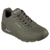 Skechers Muške patike Uno - Stand On Air, 52458-DKGR, Maslinaste