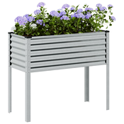 Vrtna žardinjera 100x45x90 cm Pocincani celik