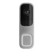 Ajax Systems 66393.125.GR1 Brezžični domofon DoorBell z AI, PIR senzorjem in nadzorom prek aplikacije (siva)