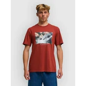Billabong Barrel moška majica deep red