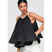 Elegantna ženska bluza brez rokavov