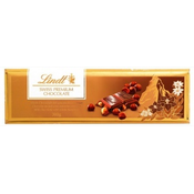 Lindt Gold Bar Premium Hazelnut Swiss Milk cokolada s lješnjacima 300g
