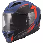 Integralna motociklistička kaciga LS2 FF818 Storm III Dynamo plavo-crvena