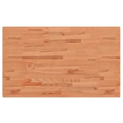 Vidaxl Mizna plošča 100x60x1,5 cm pravokotna trdna bukovina