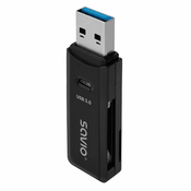 Savio AK-64 suceljna kartica / adapter USB 3.2 Gen 1 (3.1 Gen 1)