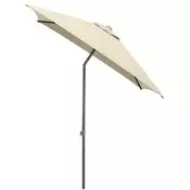 Kettler Easy Push suncobran, vodootporni, antracit/bež, 200x200 cm